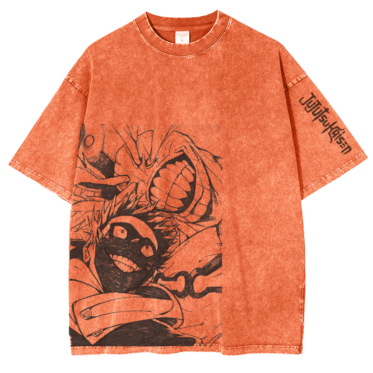jujutsu kaisen - T-shirts Animé de Lignes