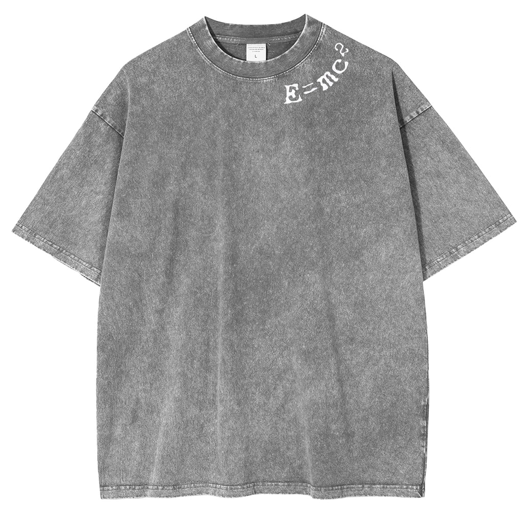 Camiseta de anime vintage lavada Senku Ishigami