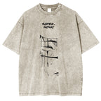 Jujutsu Kaisen Choso - Camiseta Unisex Vintage Lavada con Estampado de Anime JJK Cursed Womb