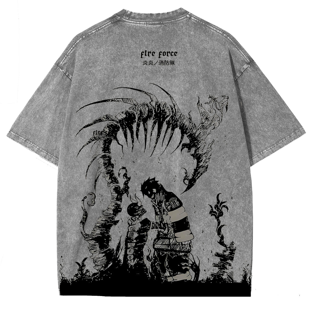 Camiseta del anime Fire Force