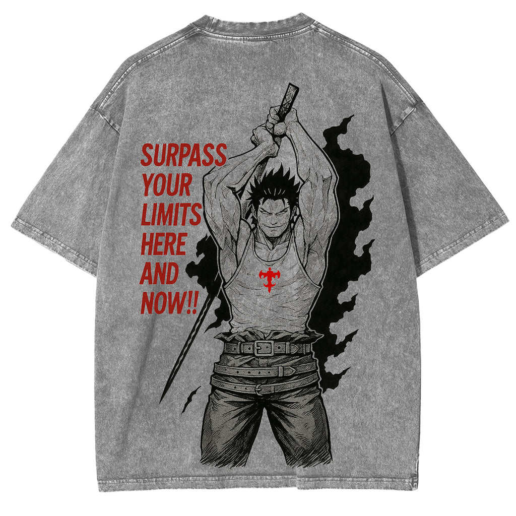 Camiseta de anime de Yamisukehiro de Black Clover