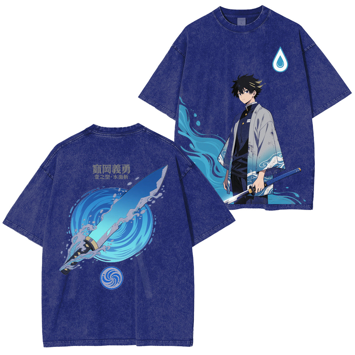 Camiseta de anime Tomioka Giyu, Demonslayer