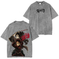Yoriichi,Demon Slayer Unisex Washed T-Shirt
