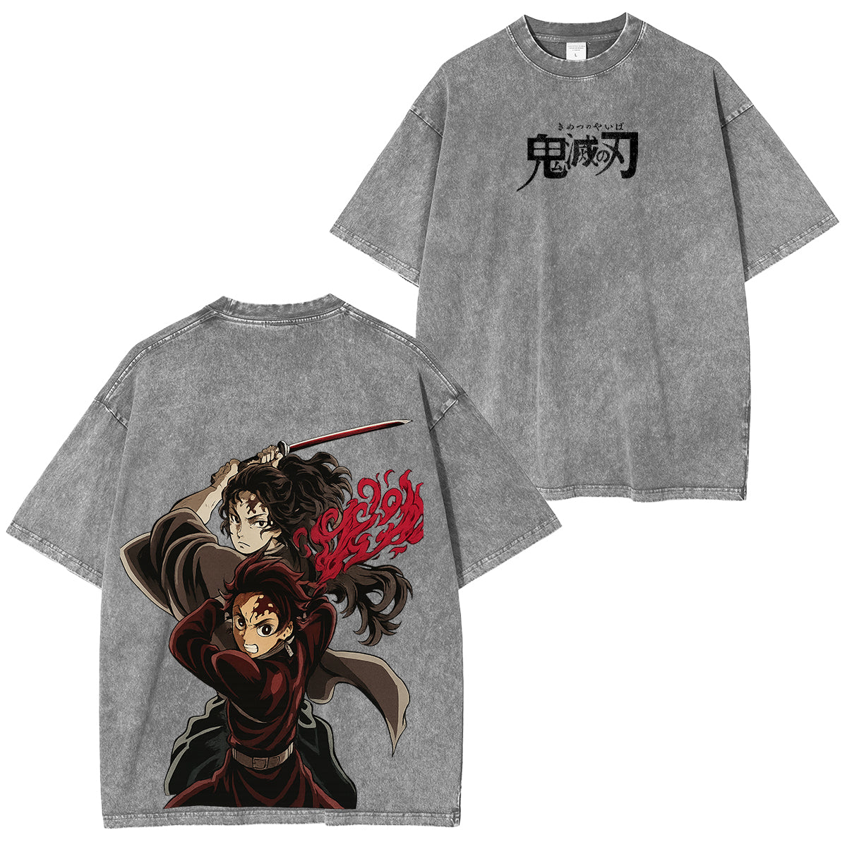 Yoriichi,Demon Slayer Unisex Washed T-Shirt