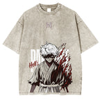 T-shirt unisexe délavé Zenitsa, Demon Slayer