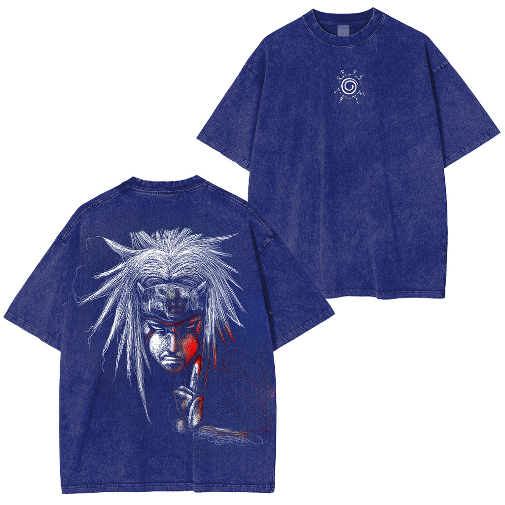 Naruto Vintage Unisex Washed T-Shirt