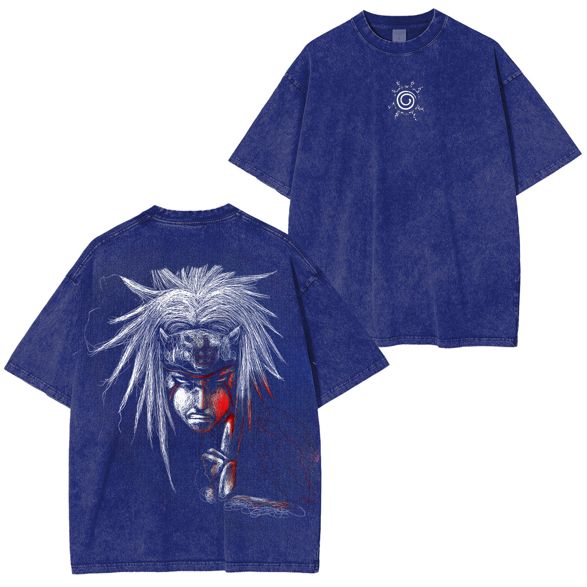 Naruto Vintage Unisex Washed T-Shirt