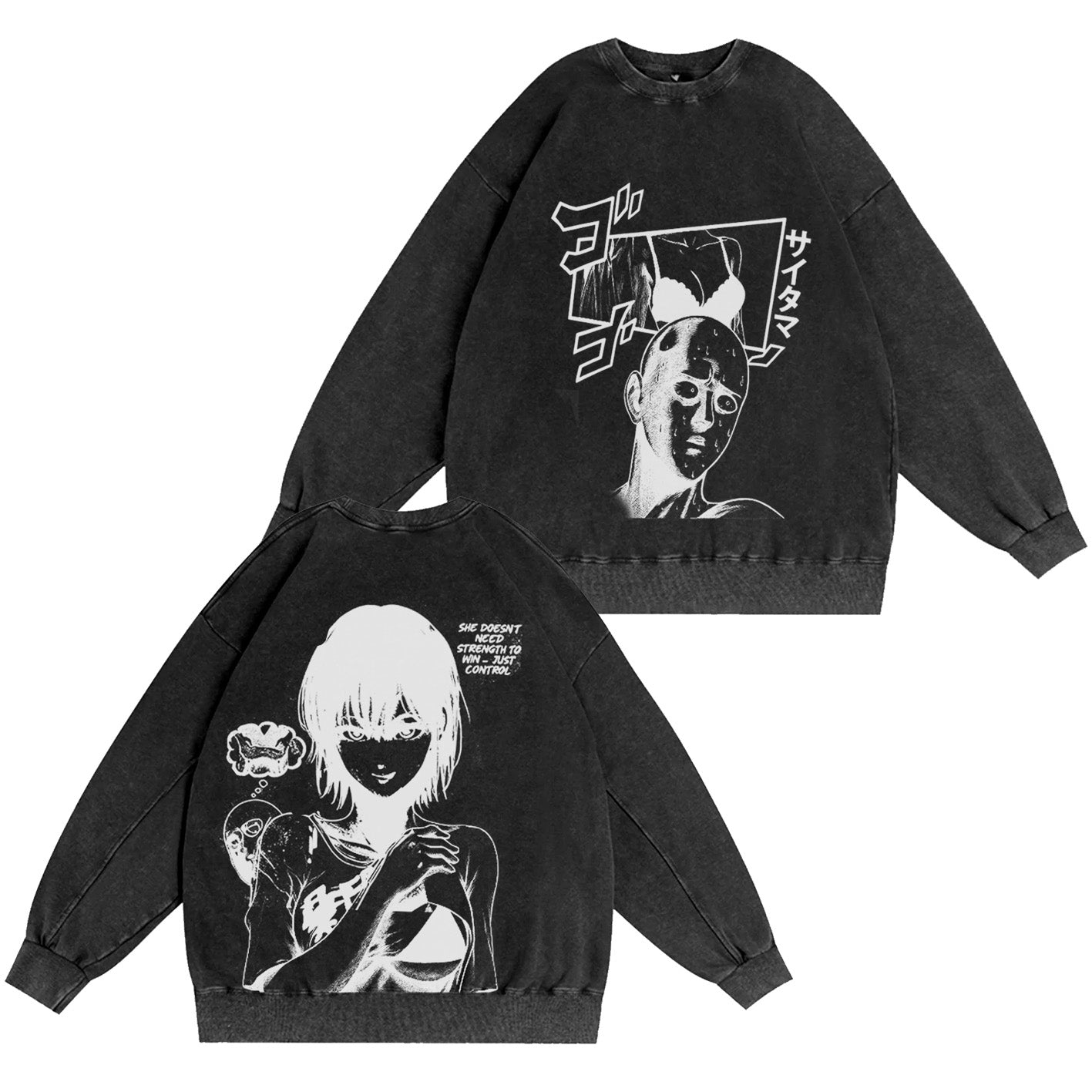 Saitama Fubuki onepunchmanseason3 Camiseta/Sudadera/Sudadera con capucha Lavada Vintage