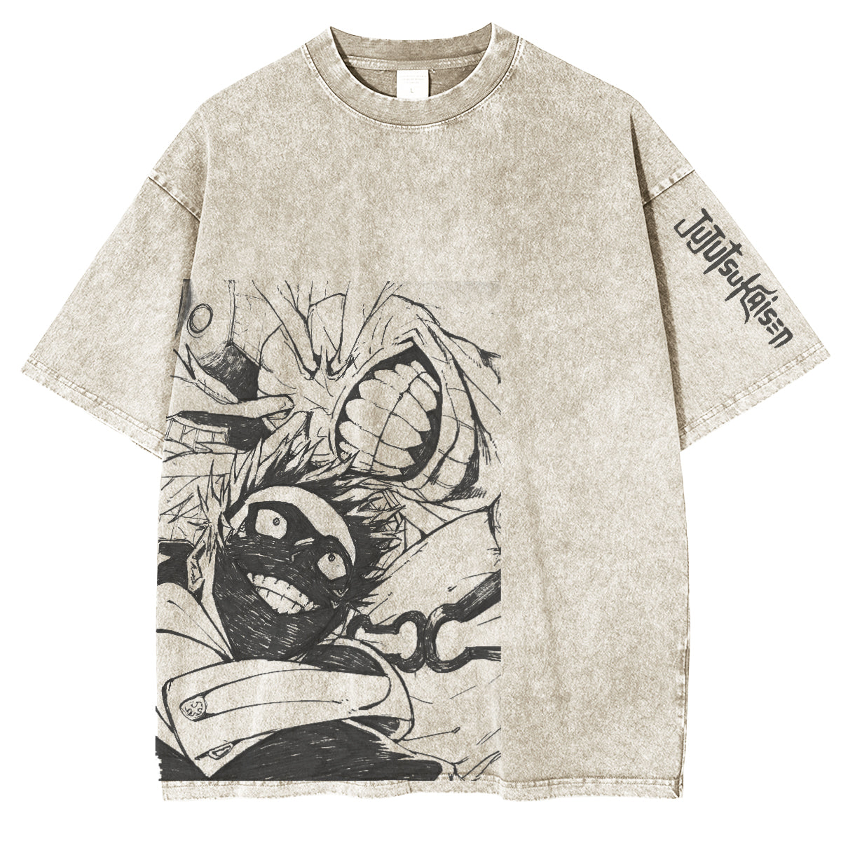 jujutsu kaisen - T-shirts Animé de Lignes