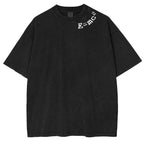 Camiseta de anime vintage lavada Senku Ishigami