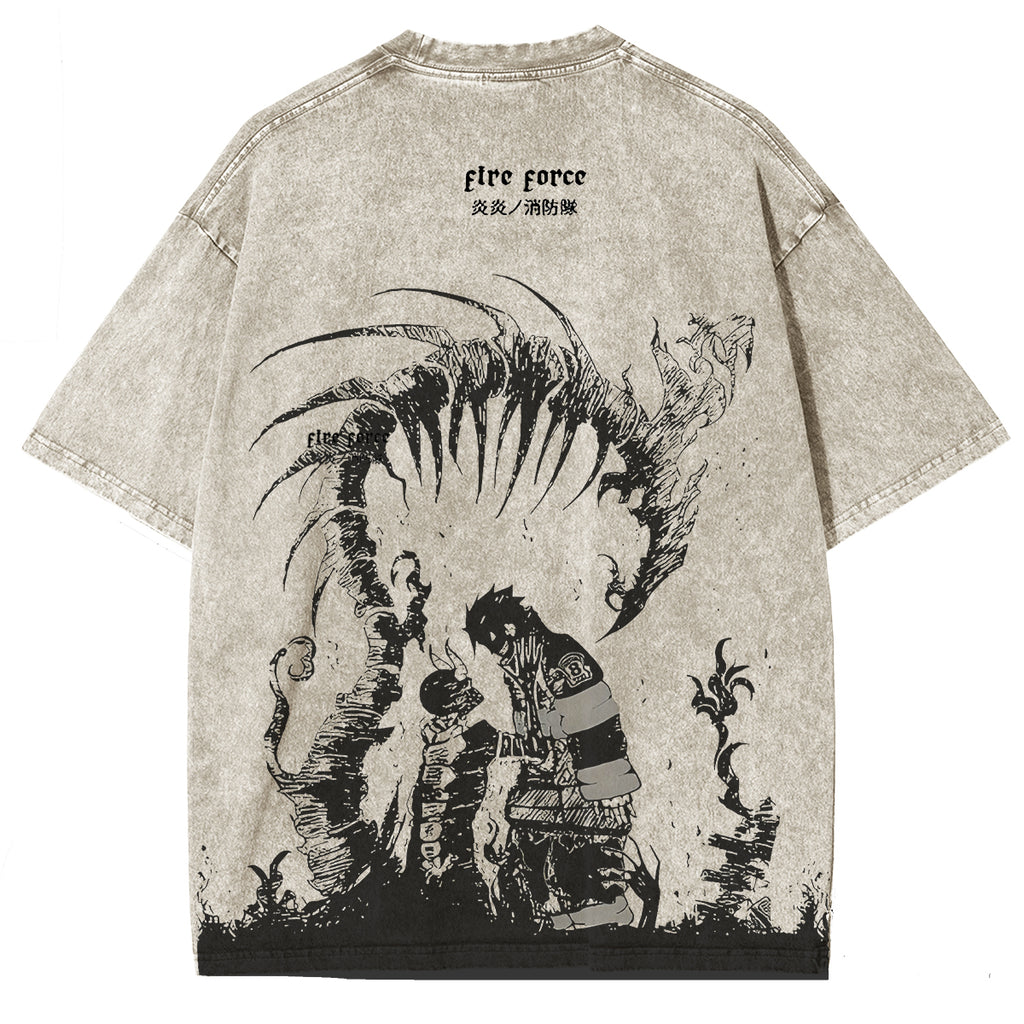 Camiseta del anime Fire Force