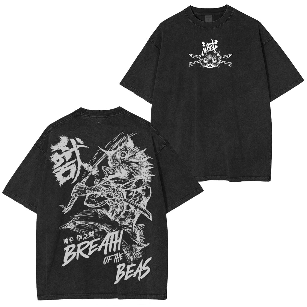Camiseta de anime de Demonslayer