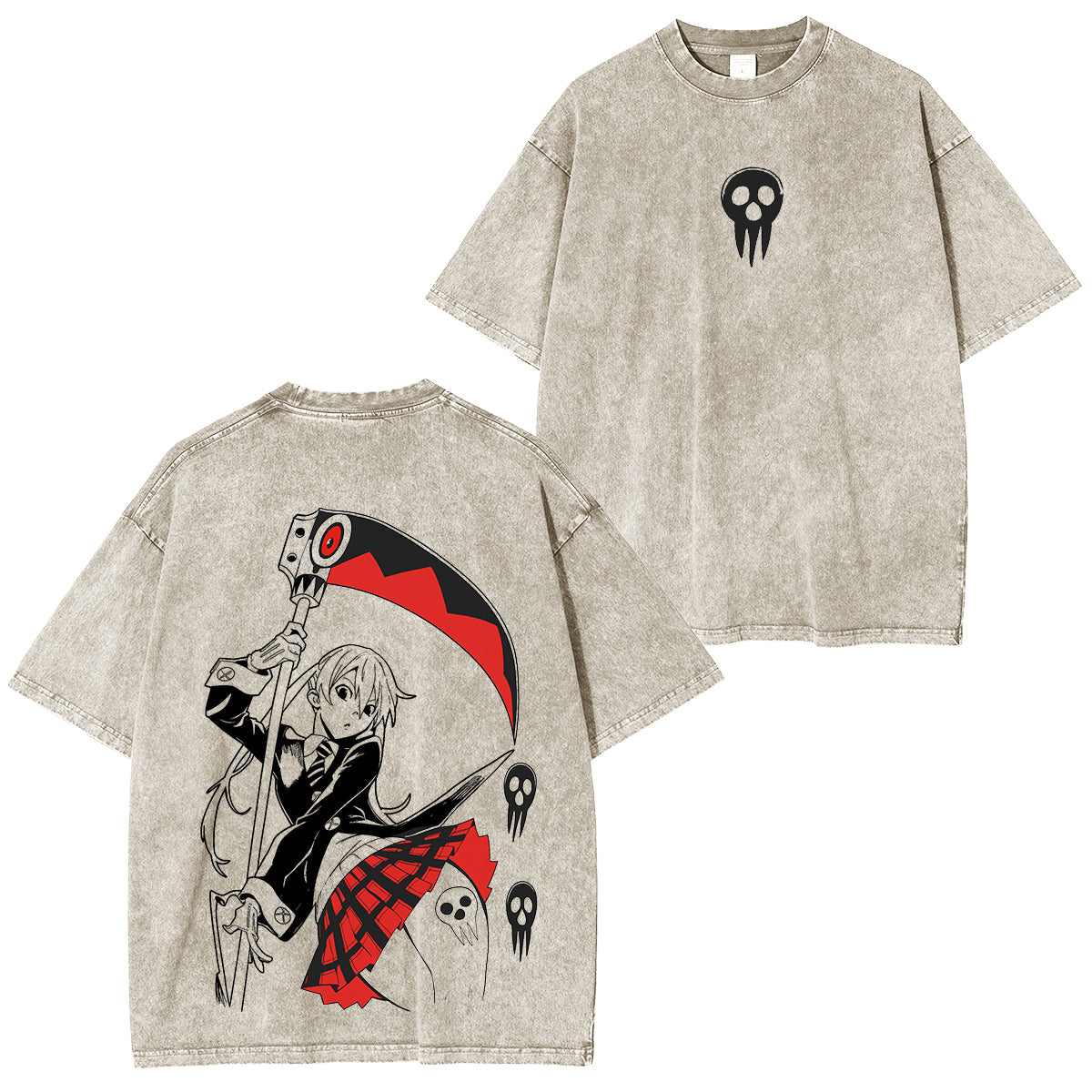 Camiseta de anime Scythe Meister energía Maka Albarn