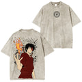 T-shirt unisexe délavé Anime Avatar le dernier maître de l'air