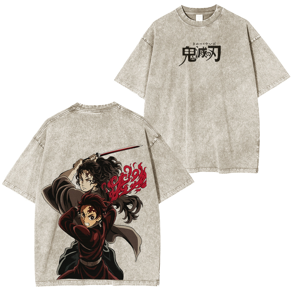 Yoriichi,Demon Slayer Unisex Washed T-Shirt