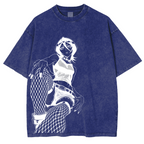 BLEACH-Camiseta vintage de los 90 de Rukia Kuchiki
