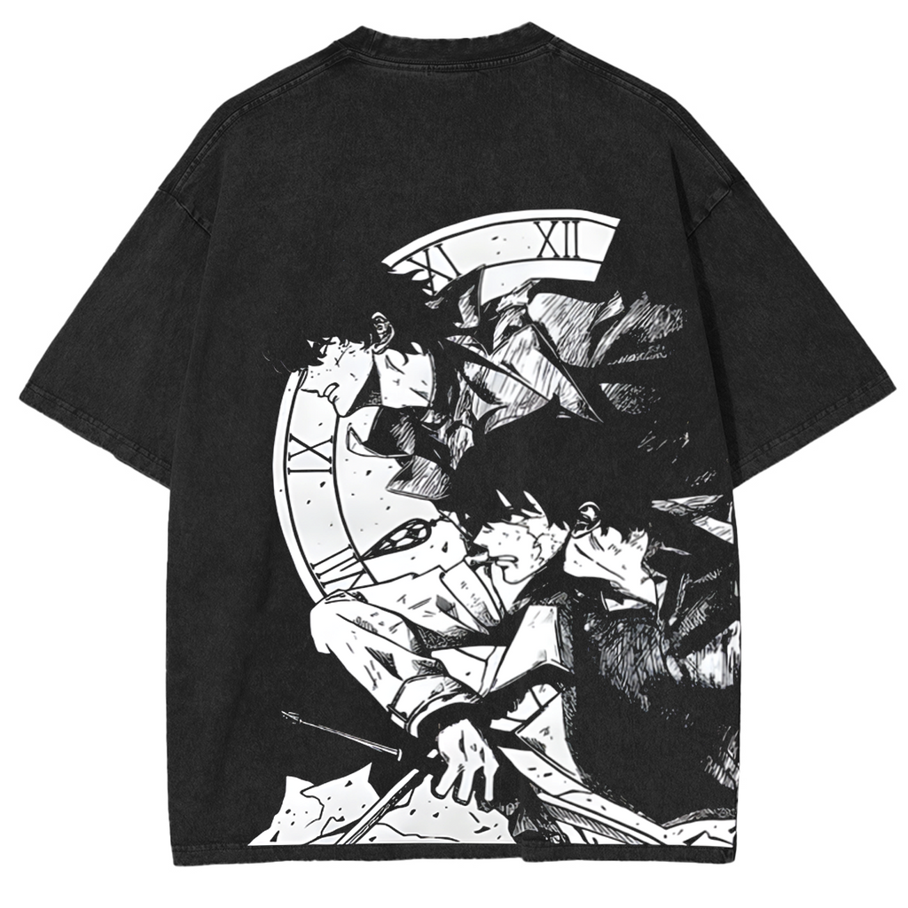 Omniscient Reader's Perspective Kim Dokja Vintage Washed Oversized T-Shirt