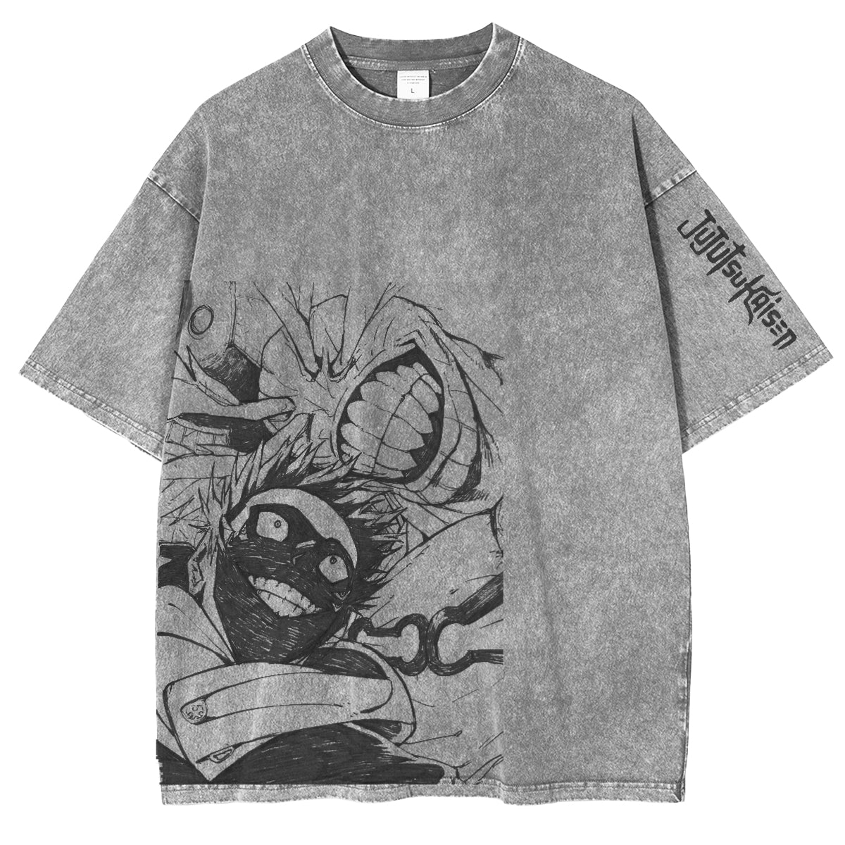 jujutsu kaisen - T-shirts Animé de Lignes