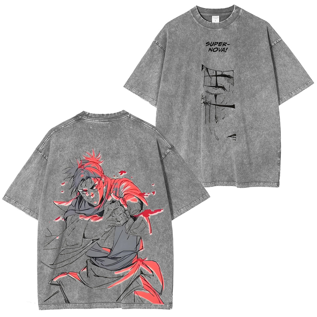 Jujutsu Kaisen Choso - Camiseta Unisex Vintage Lavada con Estampado de Anime JJK Cursed Womb