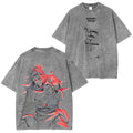 Jujutsu Kaisen Choso - Camiseta Unisex Vintage Lavada con Estampado de Anime JJK Cursed Womb