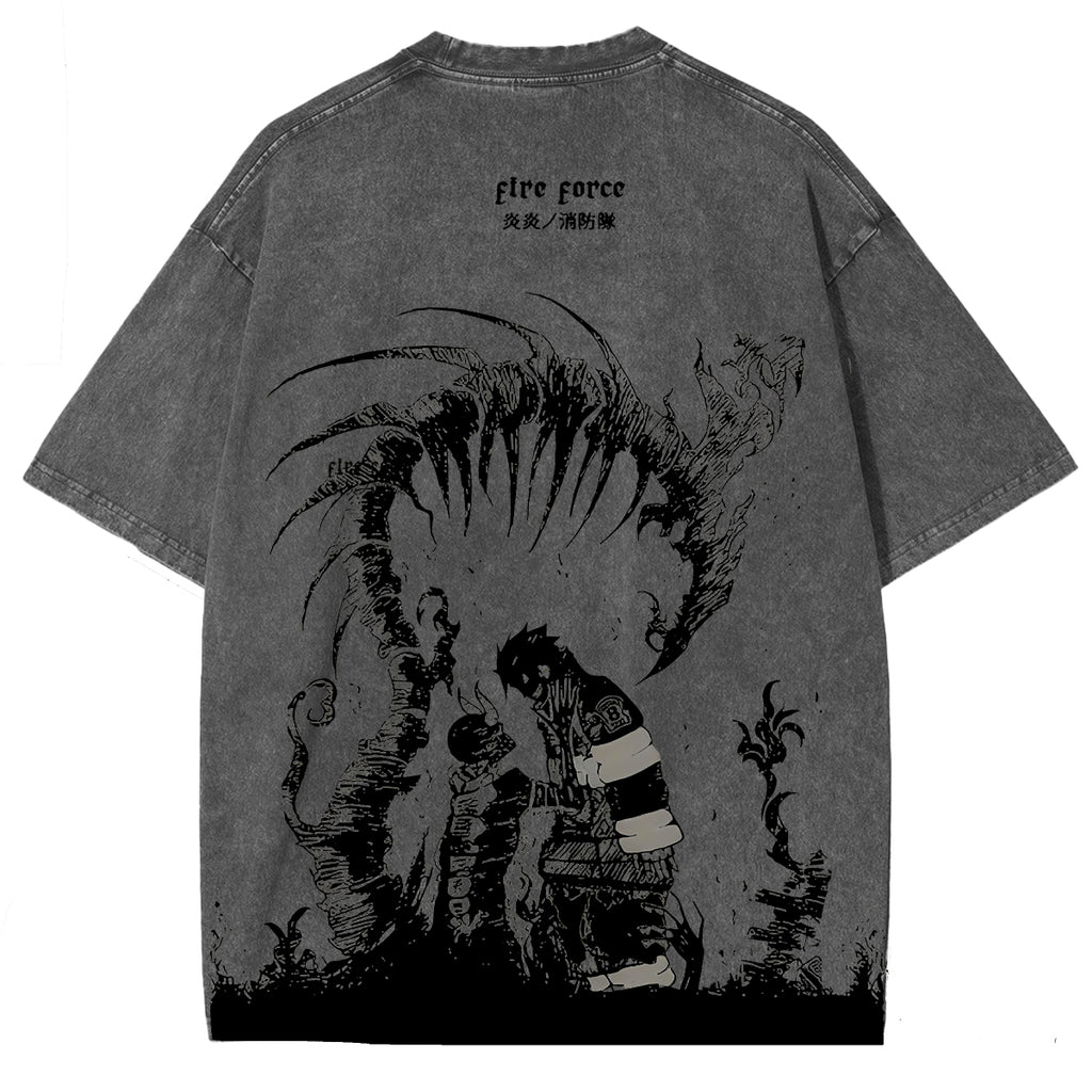 Camiseta del anime Fire Force
