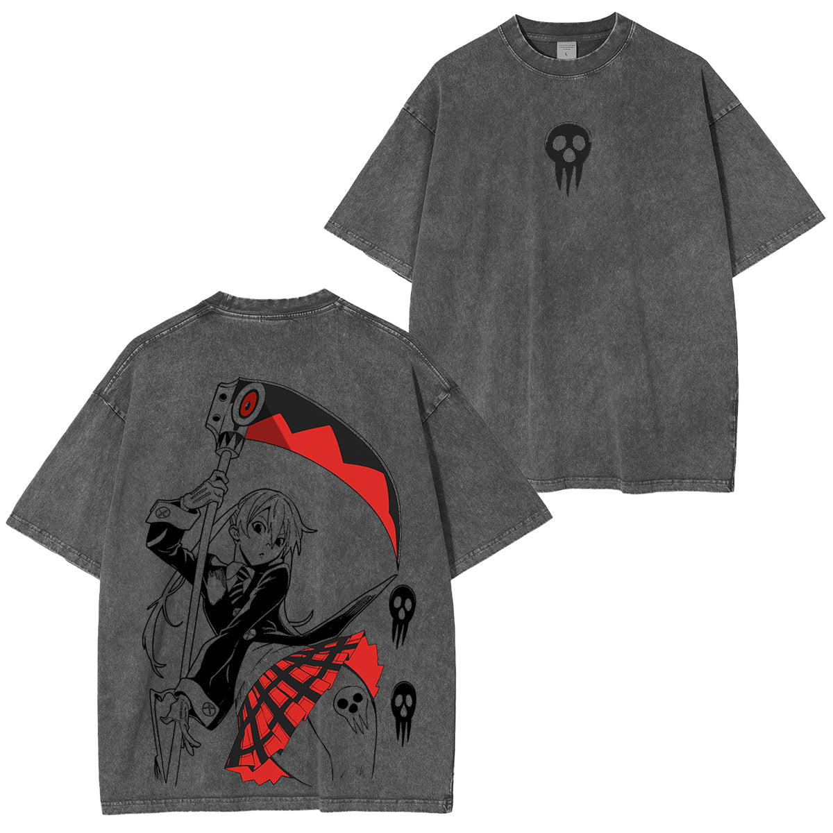 Camiseta de anime Scythe Meister energía Maka Albarn