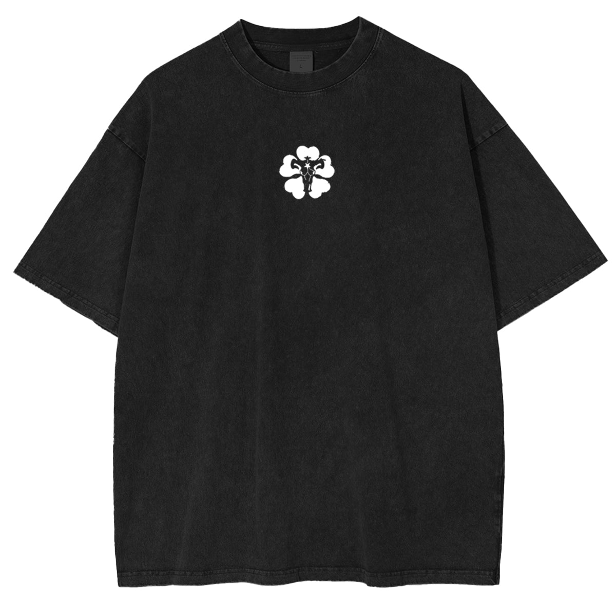 Camiseta Oversize Vintage Lavada "Wolves Berserker"