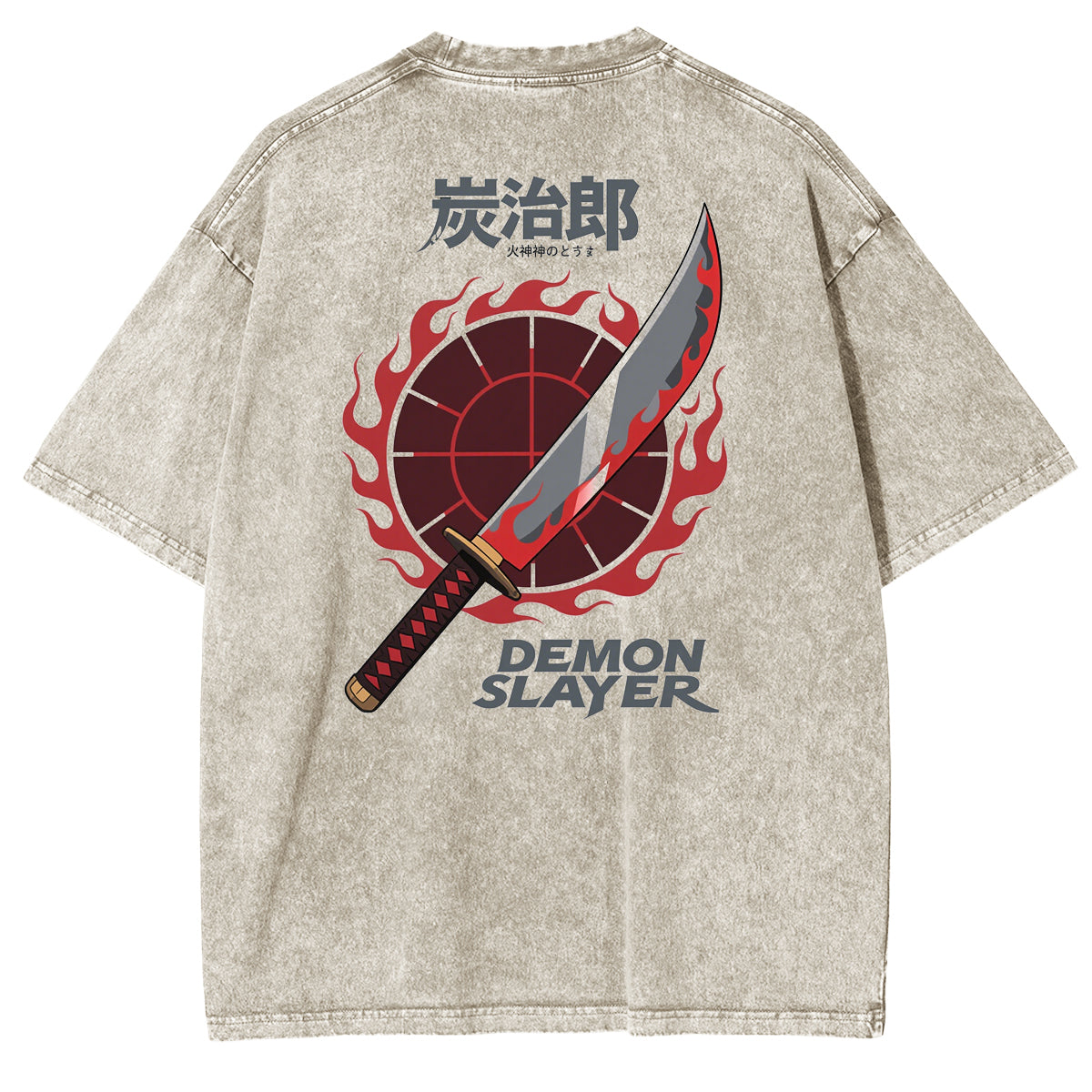 Camisa de anime de Tanjiro Kamado, Demonslayer