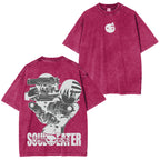 Camiseta unisex desgastada a juego de Soul Eater