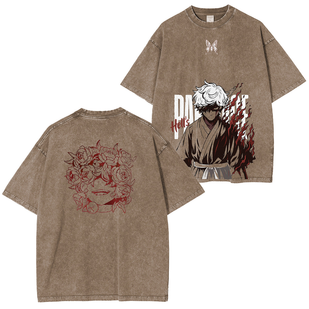 Zenitsa,Demon Slayer Unisex Washed T-Shirt