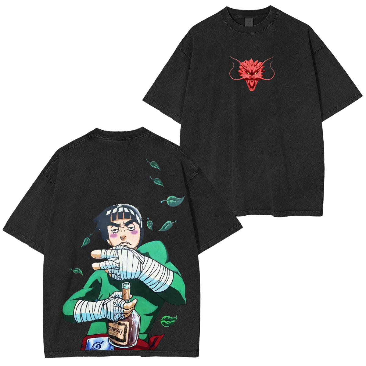 Might Guy - Naruto Anime Double T-Shirt