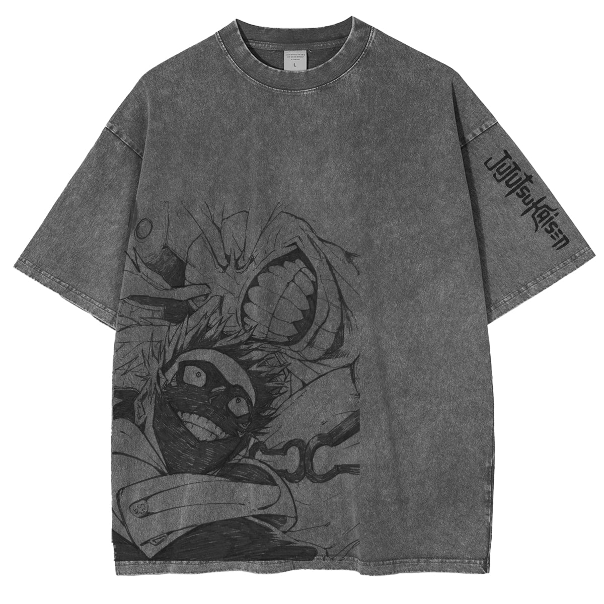 jujutsu kaisen - T-shirts Animé de Lignes