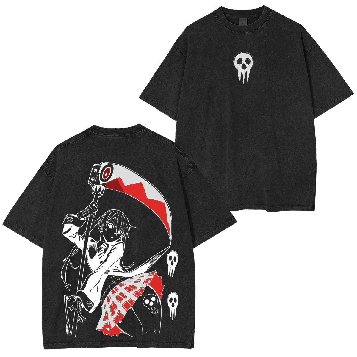 Camiseta de anime Scythe Meister energía Maka Albarn