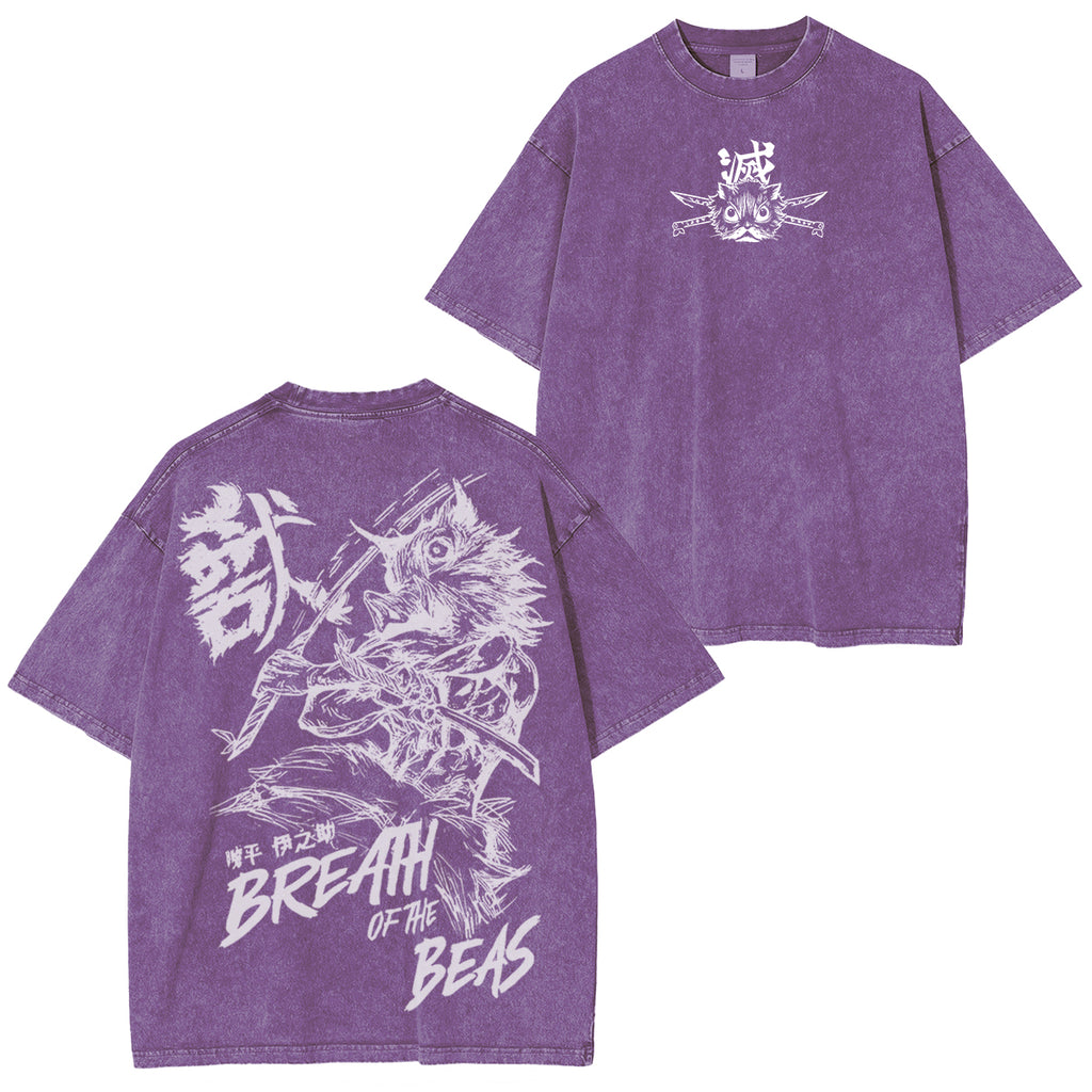 Camiseta de anime de Demonslayer