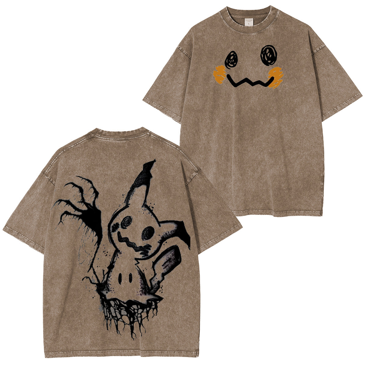 Camiseta Mimikyu Halloween lavada
