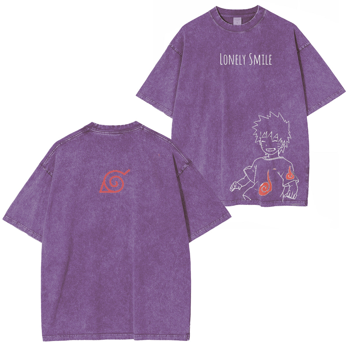 Naruto Vintage Oversize Tee