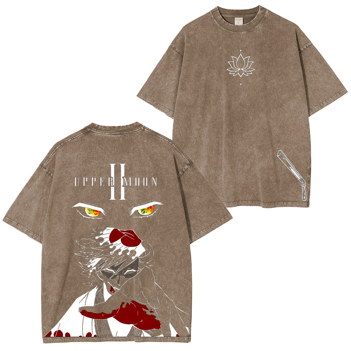 Camiseta Vintage de Demon Slayer, Aska