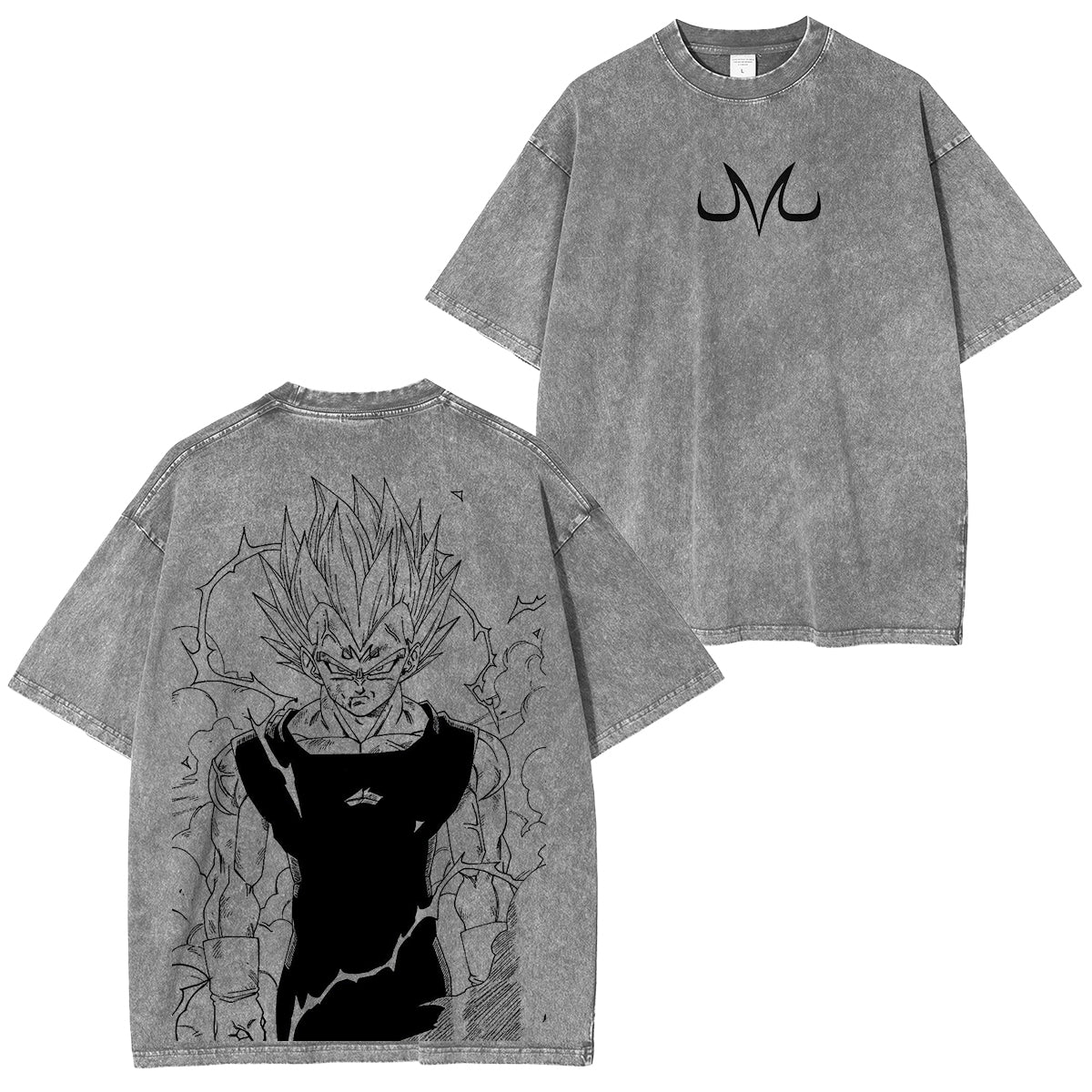 Camiseta/Sudadera/Sudadera con capucha desgastada de Dragon Ball Z