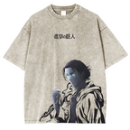 T-shirt Portrait Manga Attaque des Titans Eren Jäger