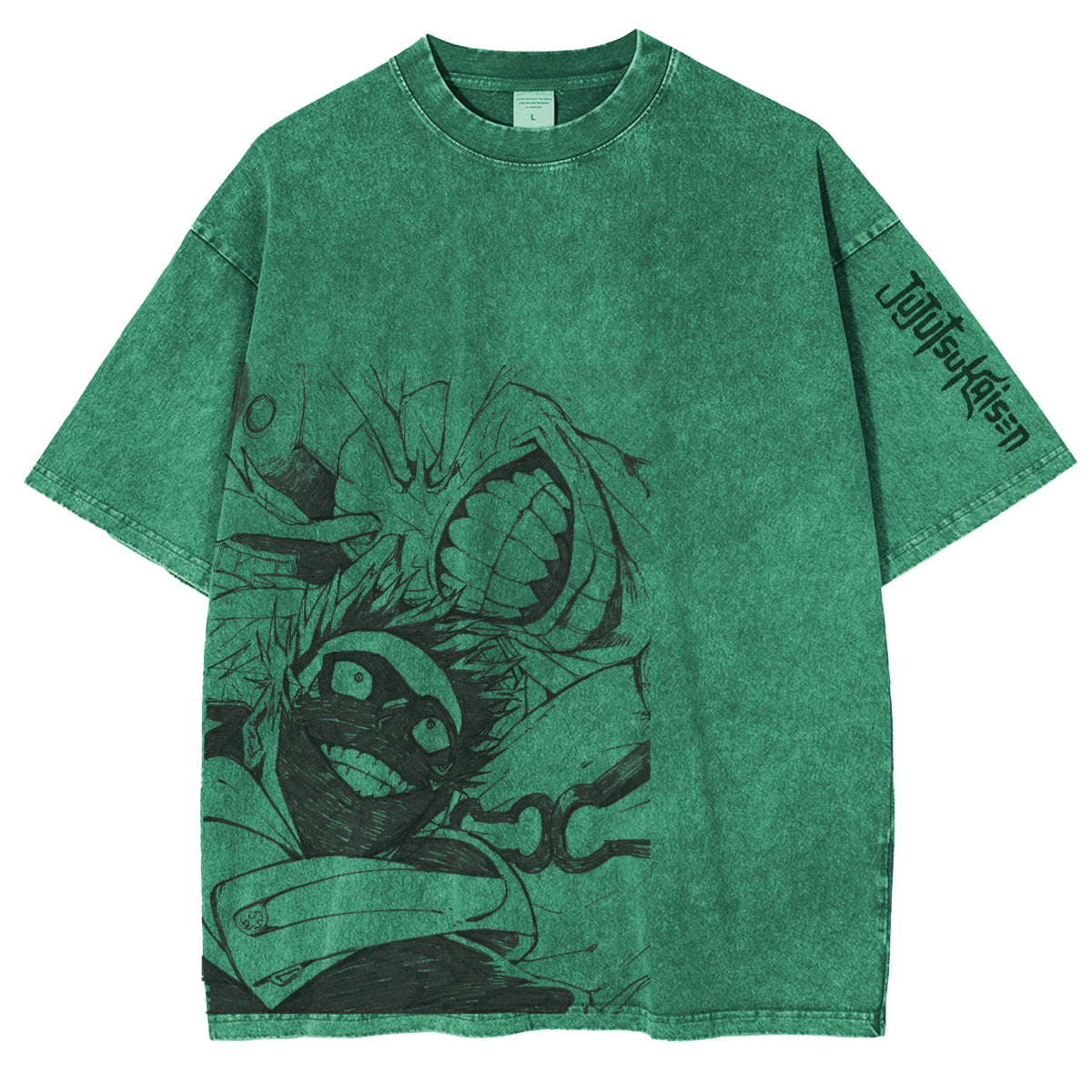jujutsu kaisen - T-shirts Animé de Lignes