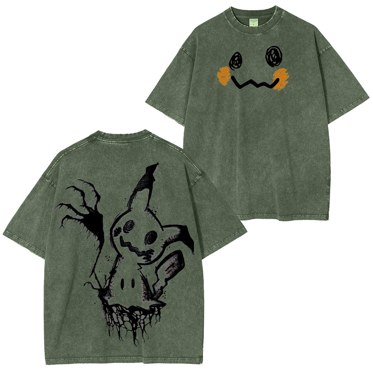 Camiseta Mimikyu Halloween lavada
