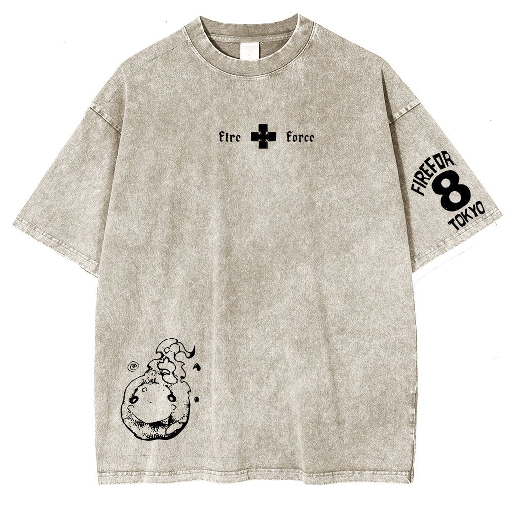 Camiseta del anime Fire Force