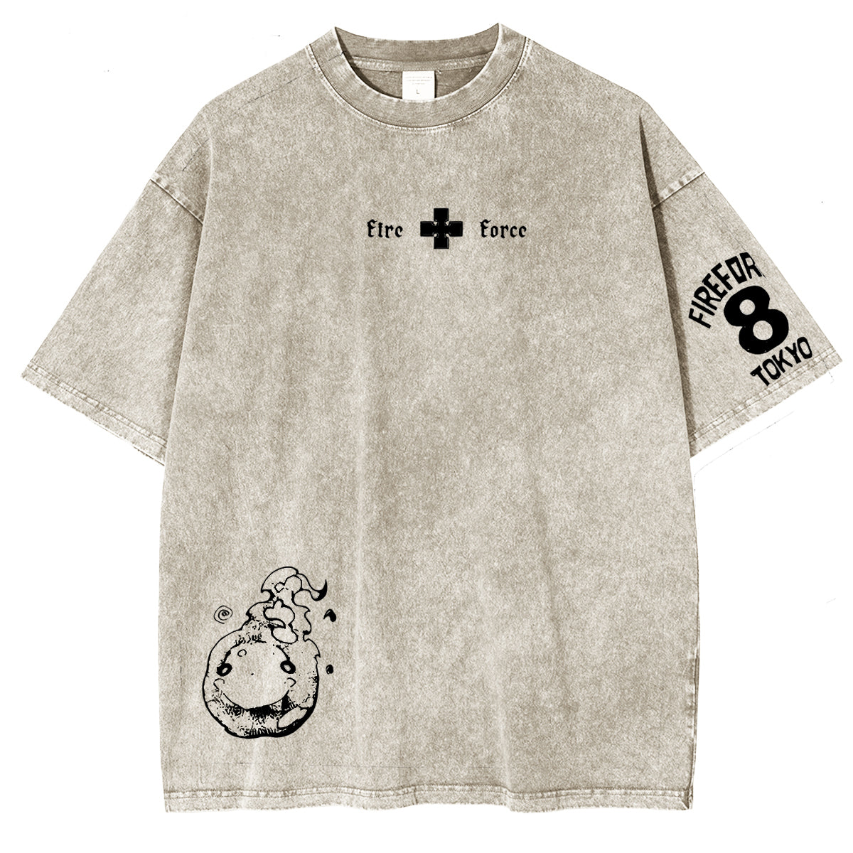 Camiseta del anime Fire Force