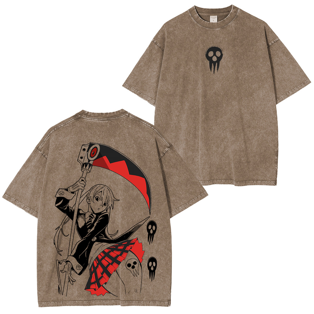 Camiseta de anime Scythe Meister energía Maka Albarn
