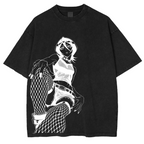 BLEACH-Camiseta vintage de los 90 de Rukia Kuchiki