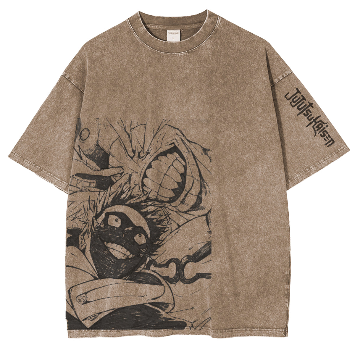 jujutsu kaisen - T-shirts Animé de Lignes