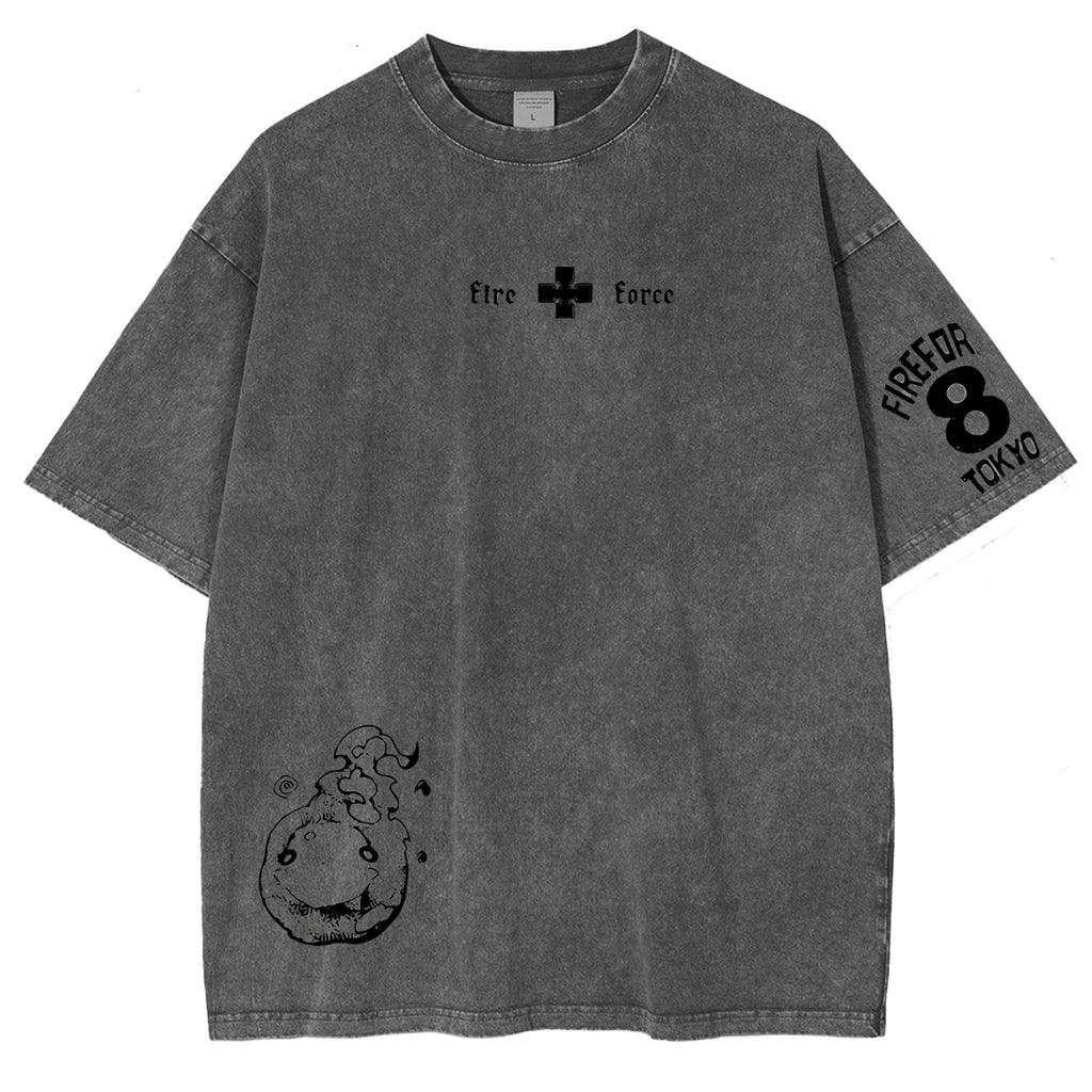 Camiseta del anime Fire Force