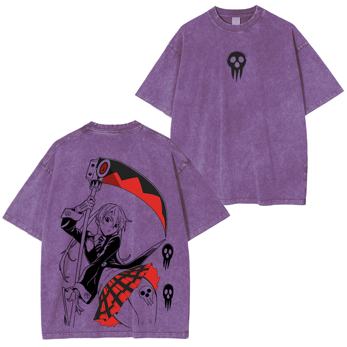 Camiseta de anime Scythe Meister energía Maka Albarn
