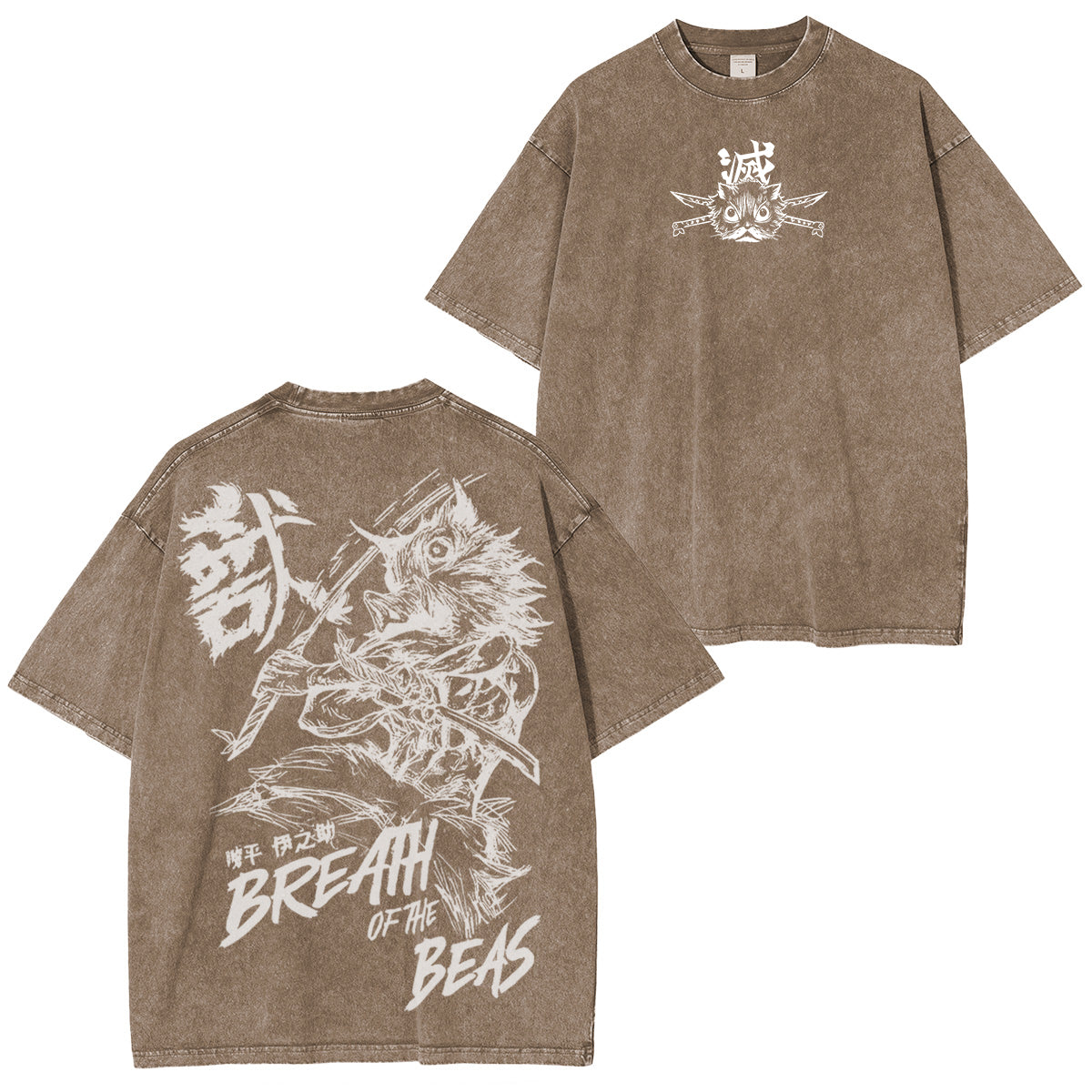 Camiseta de anime de Demonslayer