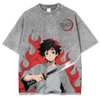 Camisa de anime de Tanjiro Kamado, Demonslayer